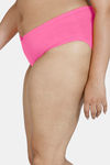 Zivame True Curv Medium Rise Full Coverage Hipster Panty - Pink Cosmos — thumbnail 4